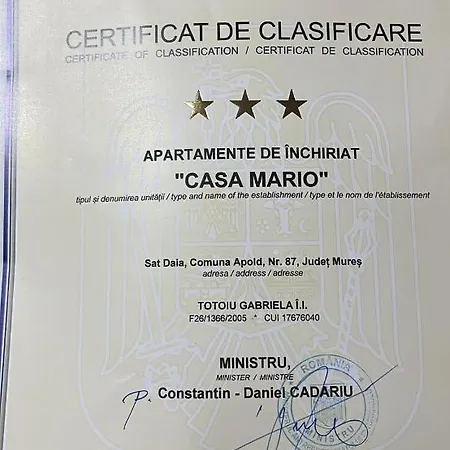 Casa Mario 3* Apold